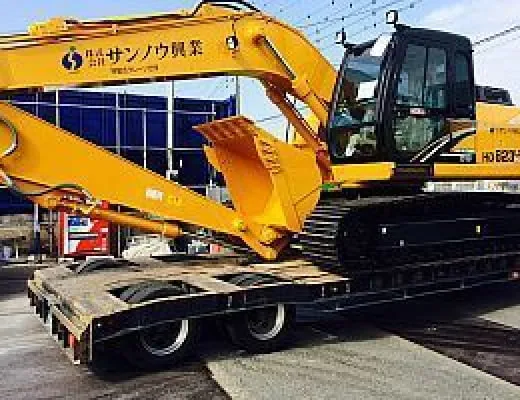 根伐工事 / 重機オペレーターの1日